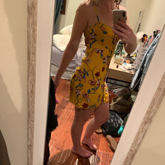 Yellow floral sundress - Picture 5 of 6